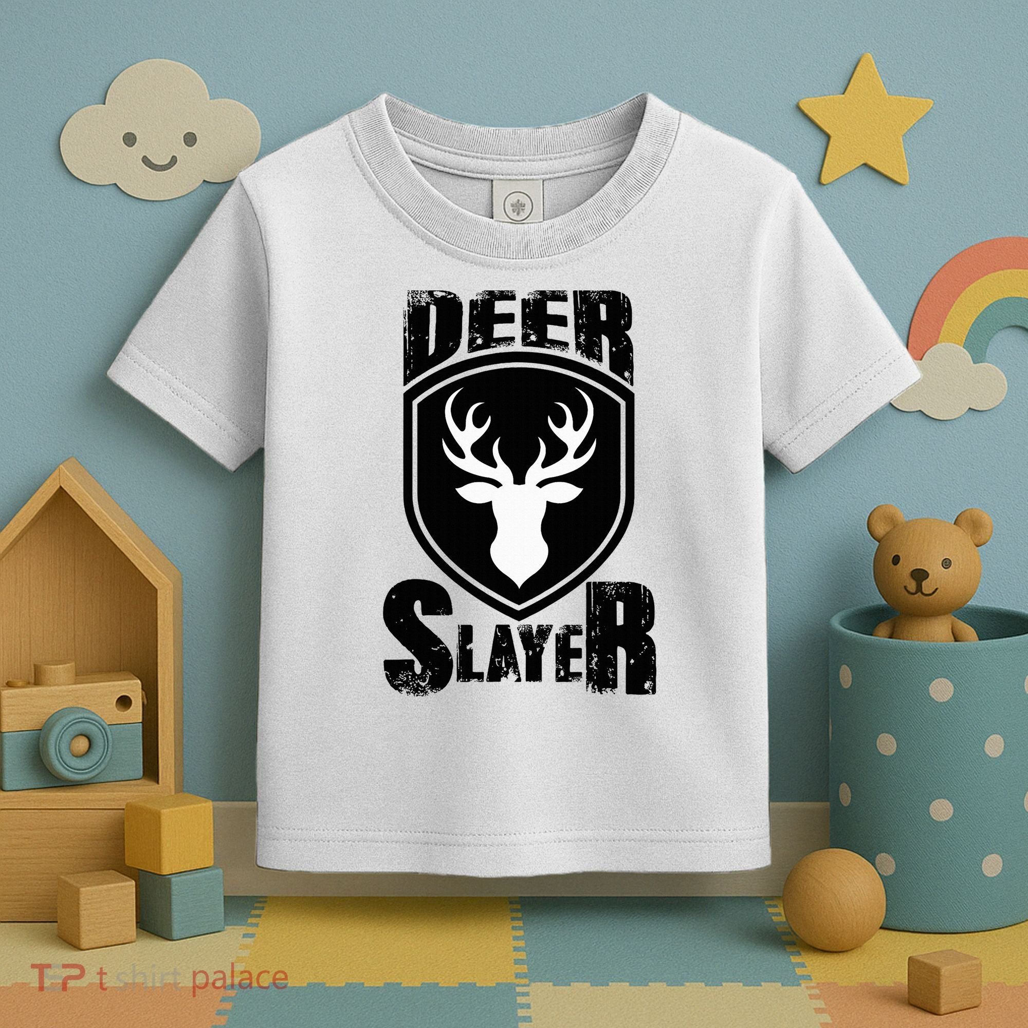 Deer Hunter Hunting Buck Sportsman Toddler T-Shirt