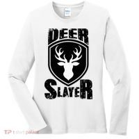 Deer Hunter Hunting Buck Sportsman Women's Long Sleeve Shirt thumb 0