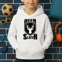 Deer Hunter Hunting Buck Sportsman Kids Hoodie thumb 2