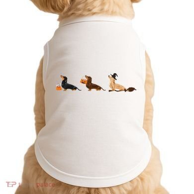 Dachshund Halloween Halloween Dachshund  Doggie Tank