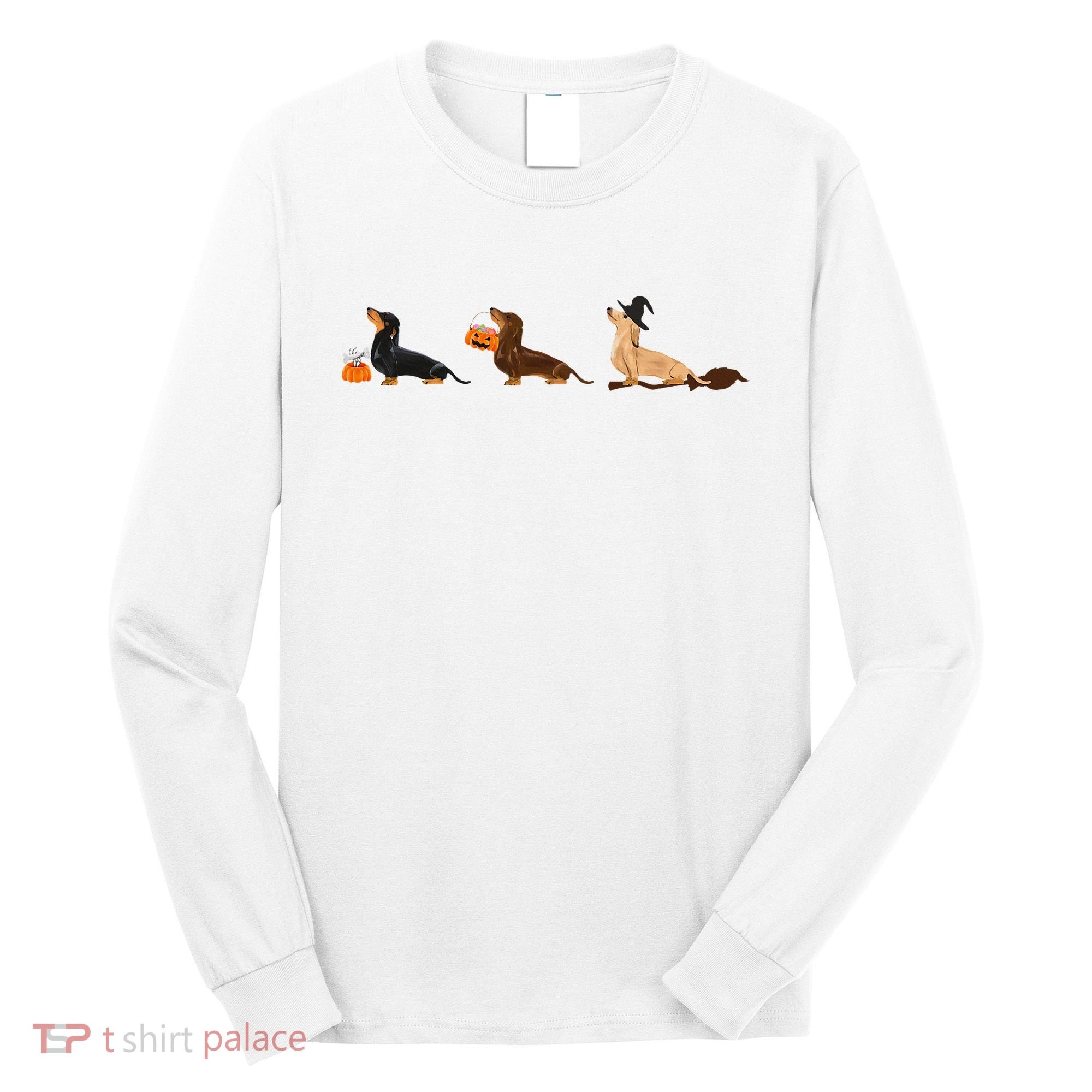 Dachshund Halloween Halloween Dachshund  Long Sleeve Shirt