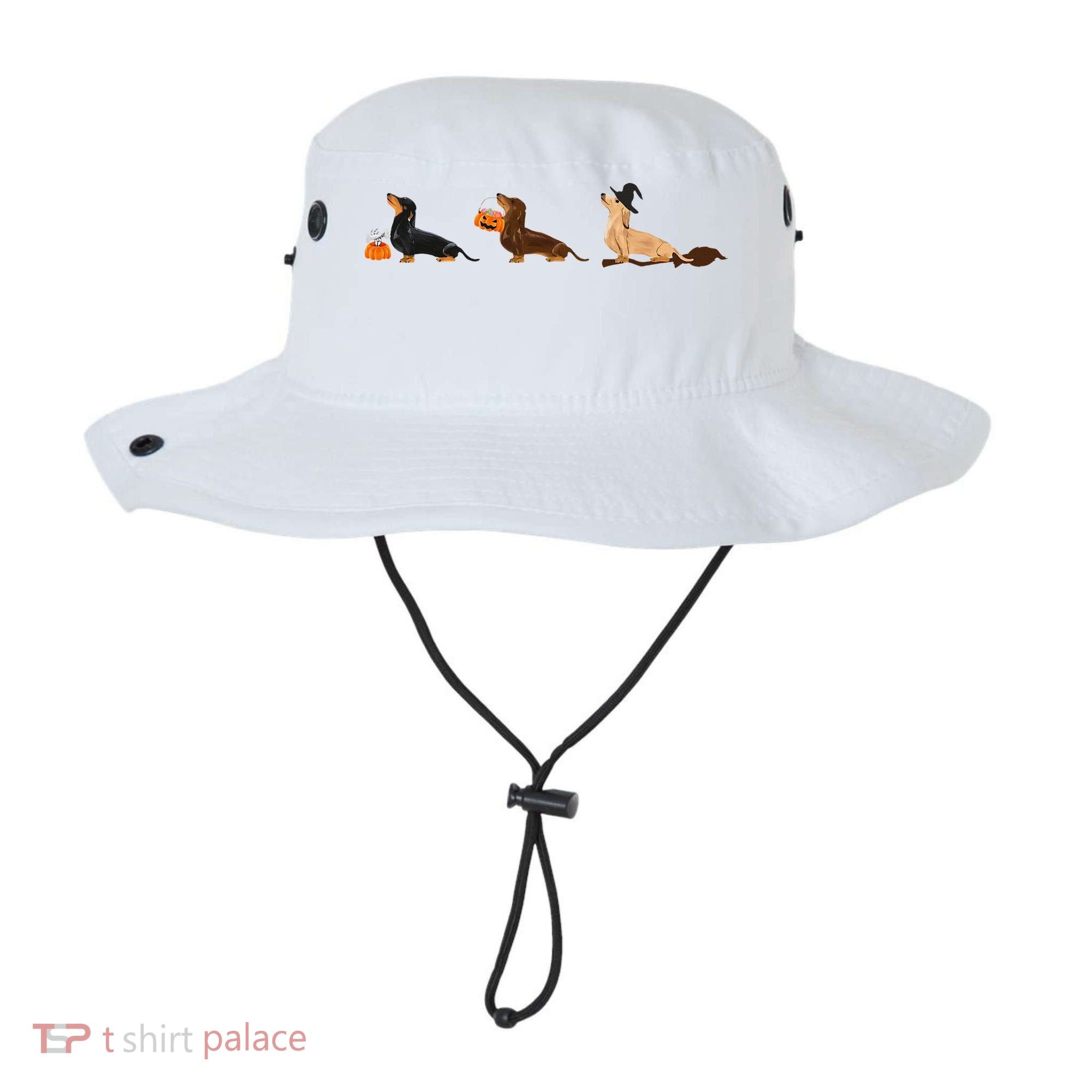 Dachshund Halloween Halloween Dachshund  Bucket Hat