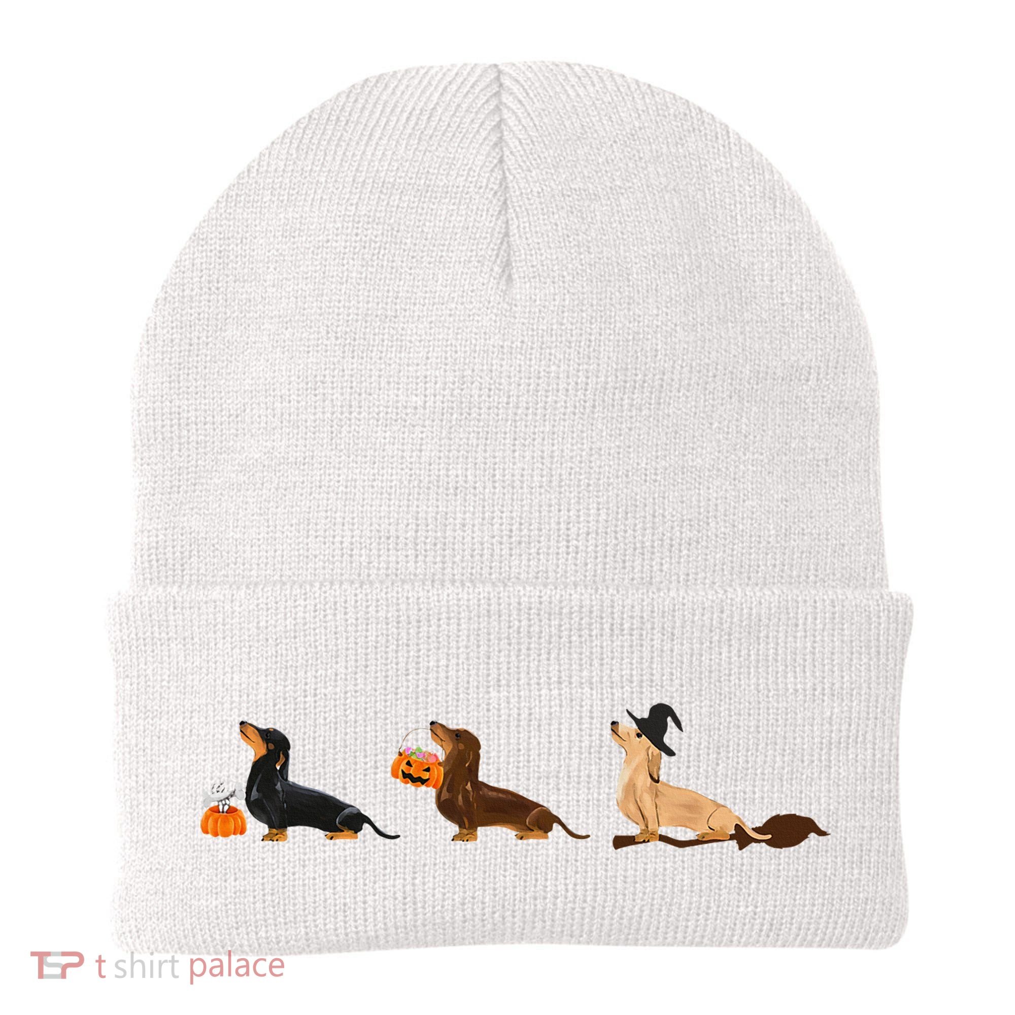 Dachshund Halloween Halloween Dachshund  Beanie
