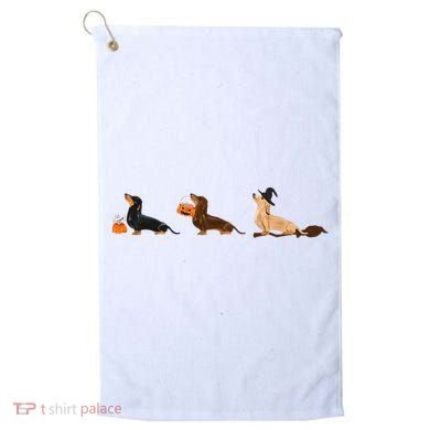 Dachshund Halloween Halloween Dachshund  Golf Towel