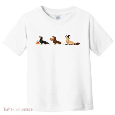 Dachshund Halloween Halloween Dachshund  Toddler T-Shirt