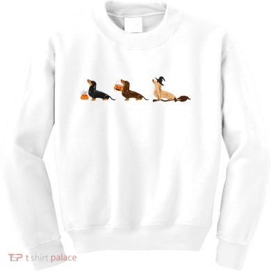 Dachshund Halloween Halloween Dachshund  Kids Sweatshirt
