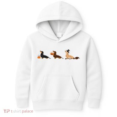 Dachshund Halloween Halloween Dachshund  Kids Hoodie