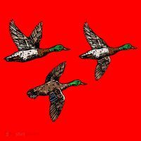 Duck Hunting Hunter Santa Hat thumb 1