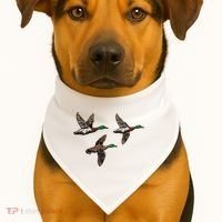 Duck Hunting Hunter USA-Made Doggie Bandana thumb 1