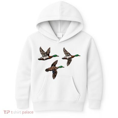 Duck Hunting Hunter Kids Hoodie