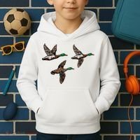 Duck Hunting Hunter Kids Hoodie thumb 2