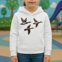 Duck Hunting Hunter Kids Hoodie thumb 3