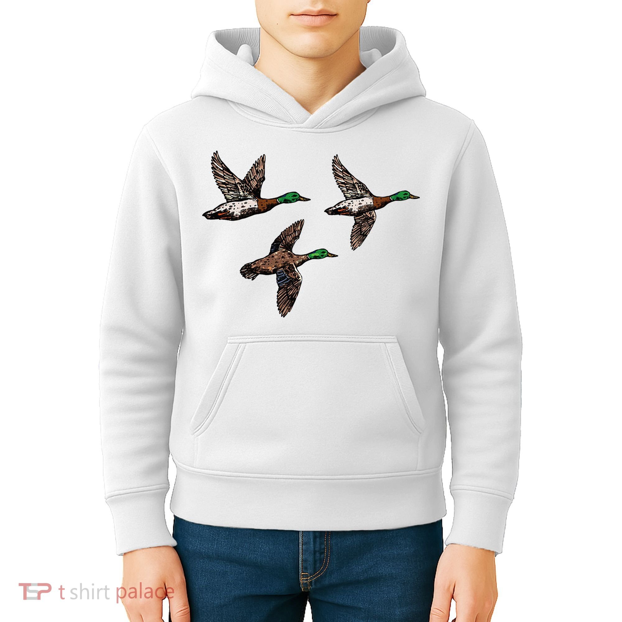 Duck Hunting Hunter Kids Hoodie