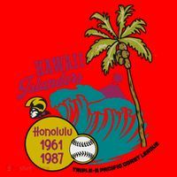 Defunct Hawaii Islanders Baseball Team Santa Hat thumb 1
