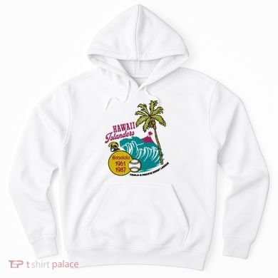 Defunct Hawaii Islanders Baseball Team Hoodie