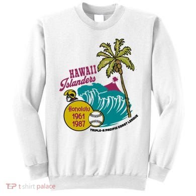 Defunct Hawaii Islanders Baseball Team Sweatshirt
