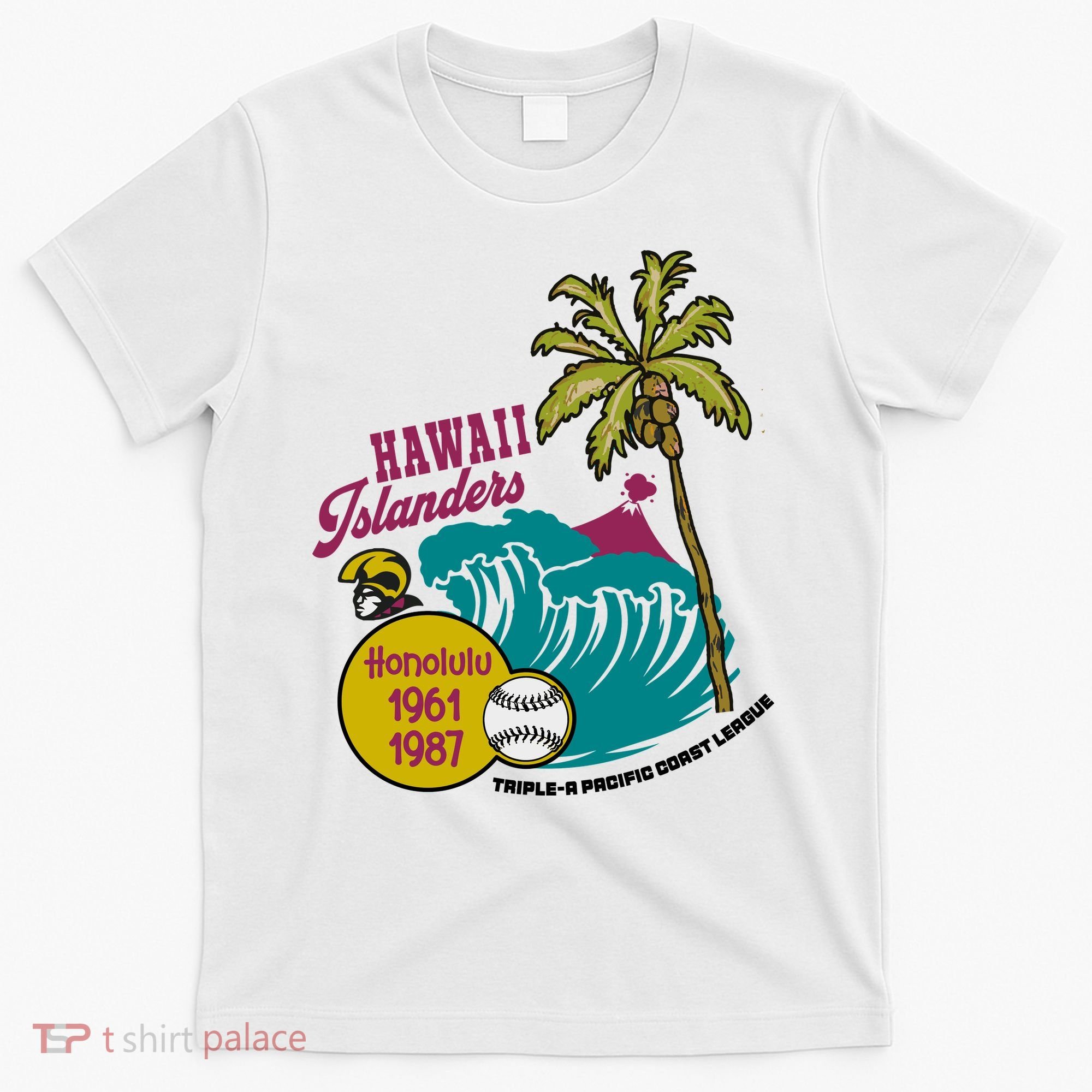 Defunct Hawaii Islanders Baseball Team T-Shirt