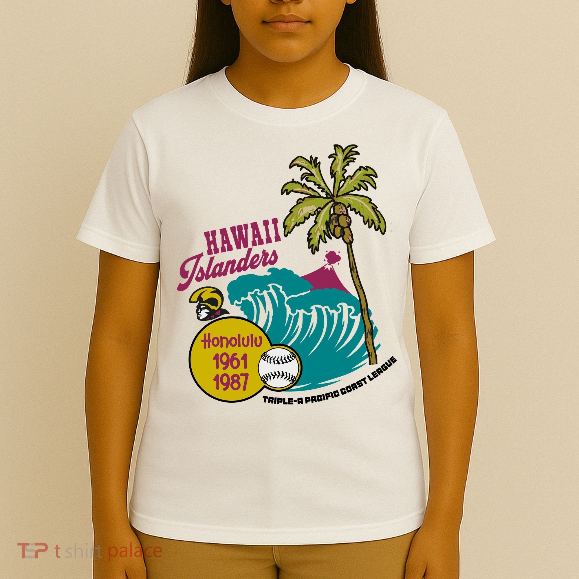 Defunct Hawaii Islanders Baseball Team T-Shirt