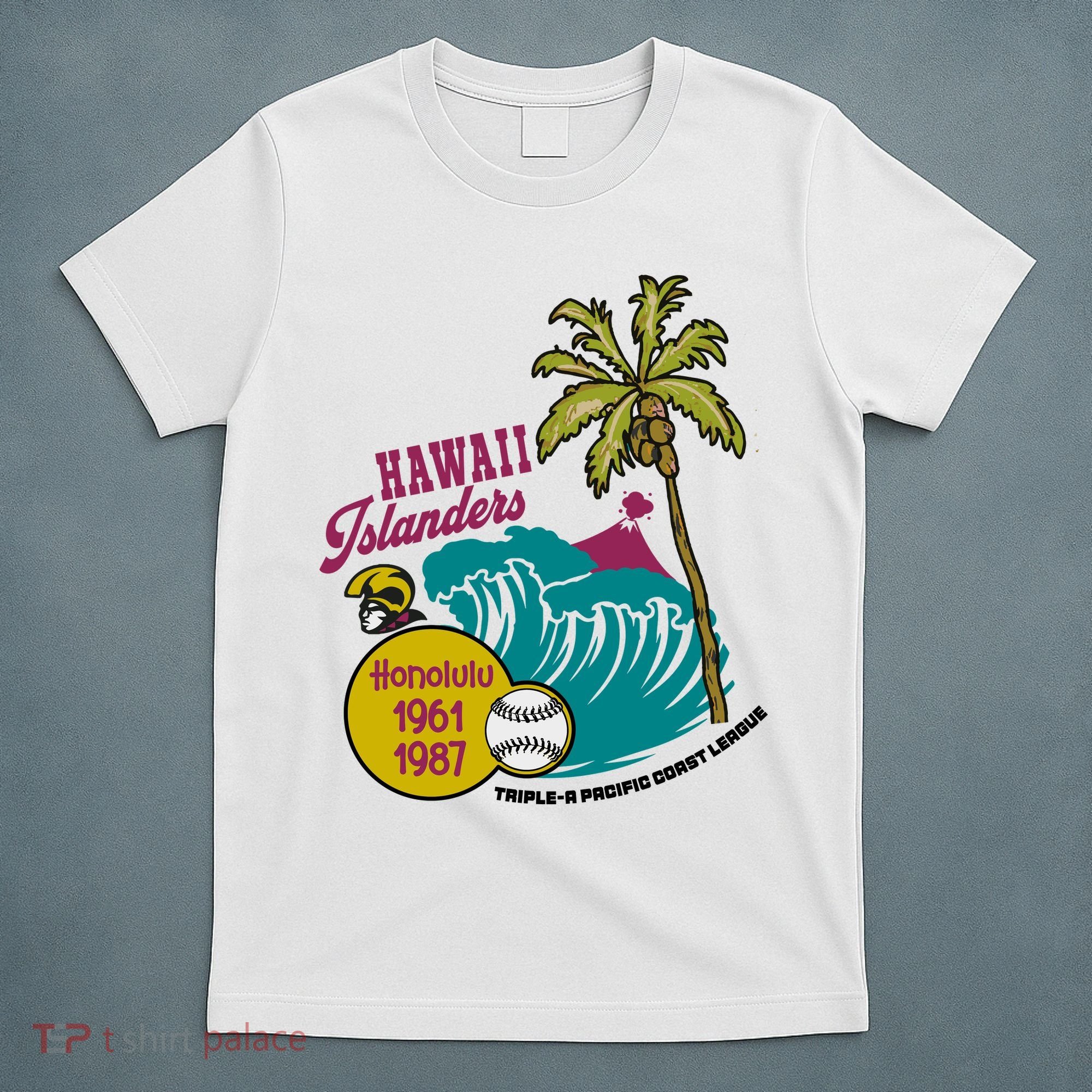 Defunct Hawaii Islanders Baseball Team T-Shirt