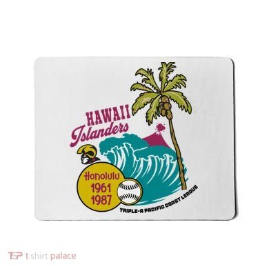 Defunct Hawaii Islanders Baseball Team Mousepad
