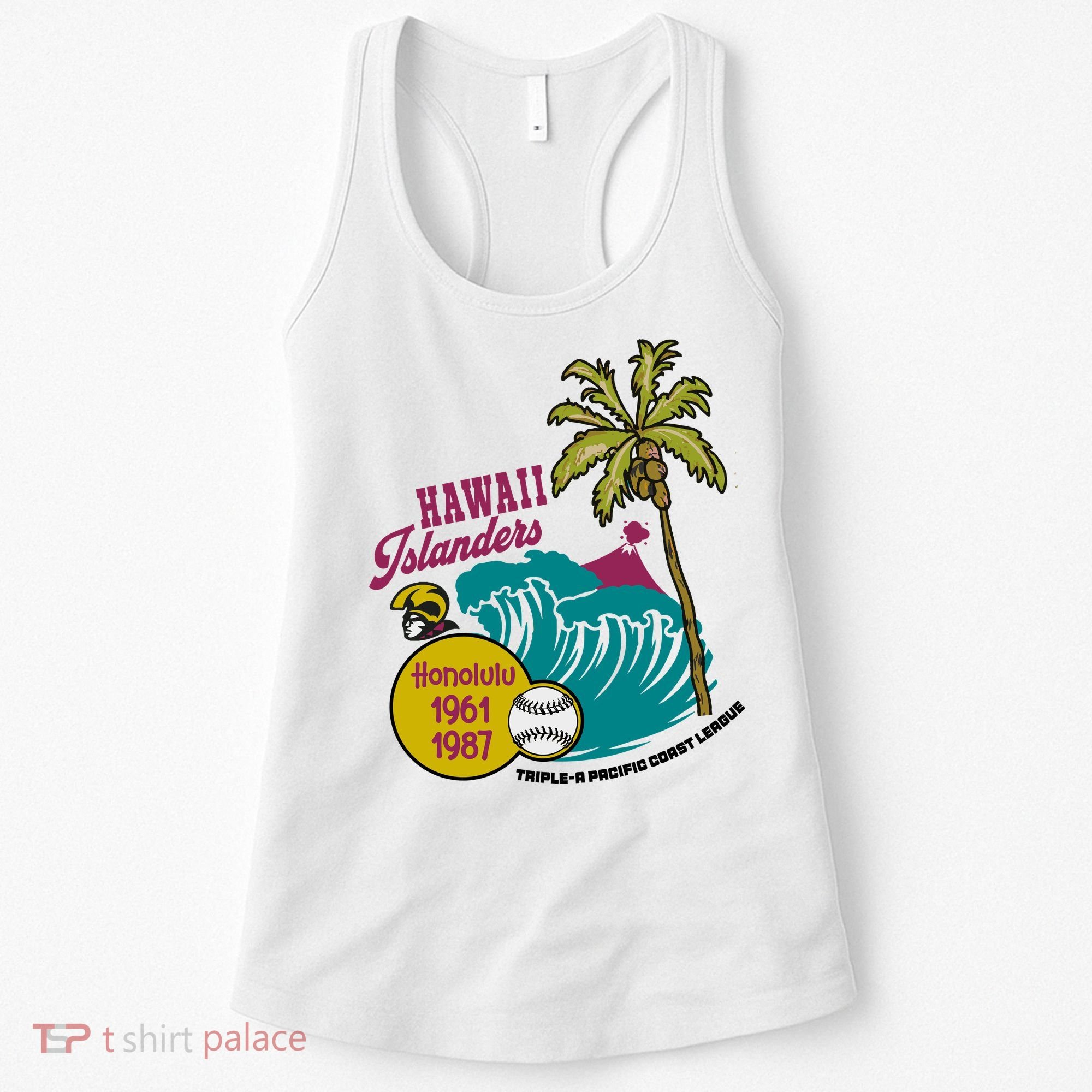 Defunct Hawaii Islanders Baseball Team Women's Tank Top