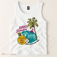 Defunct Hawaii Islanders Baseball Team Tank Top thumb 2