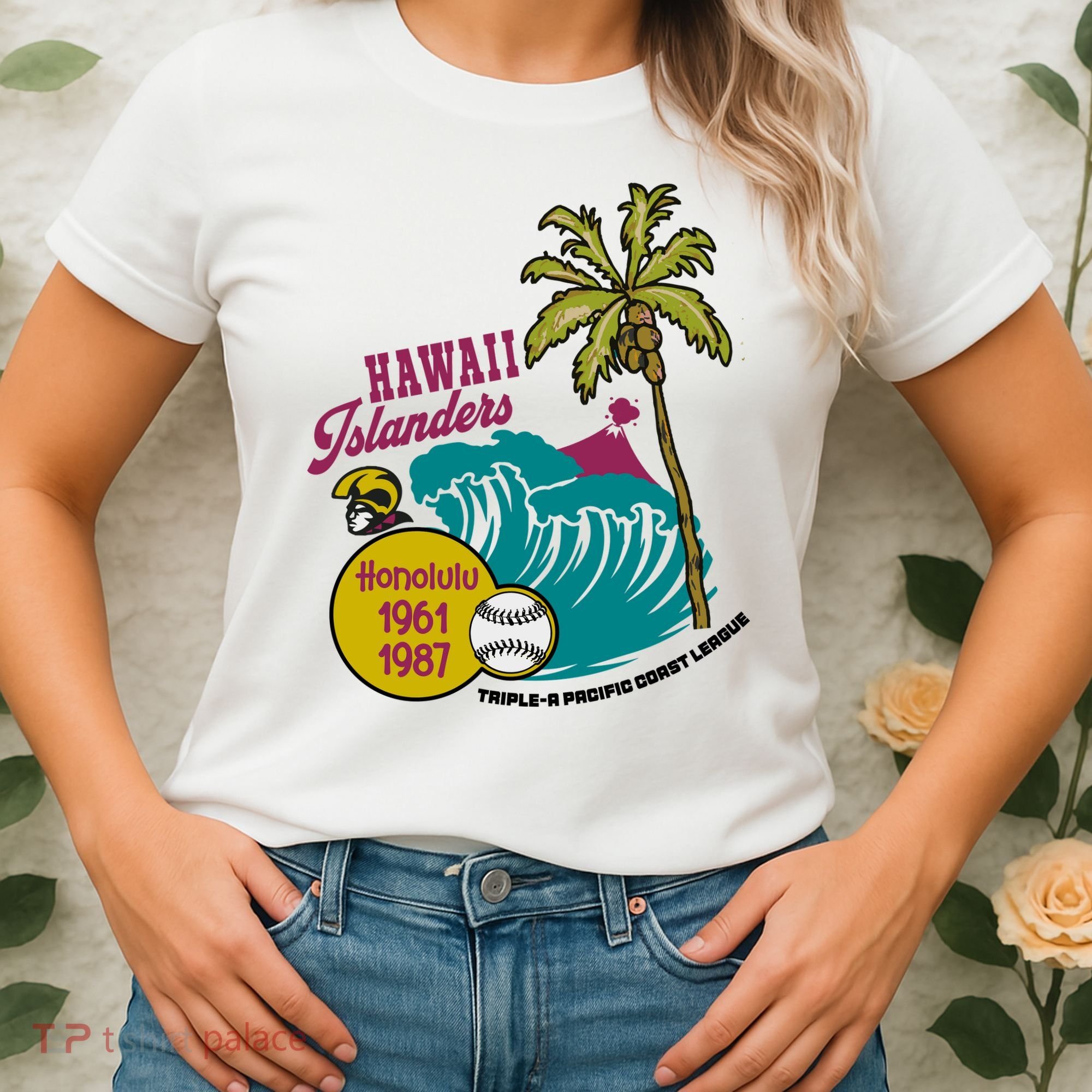 Defunct Hawaii Islanders Baseball Team Women's T-Shirt