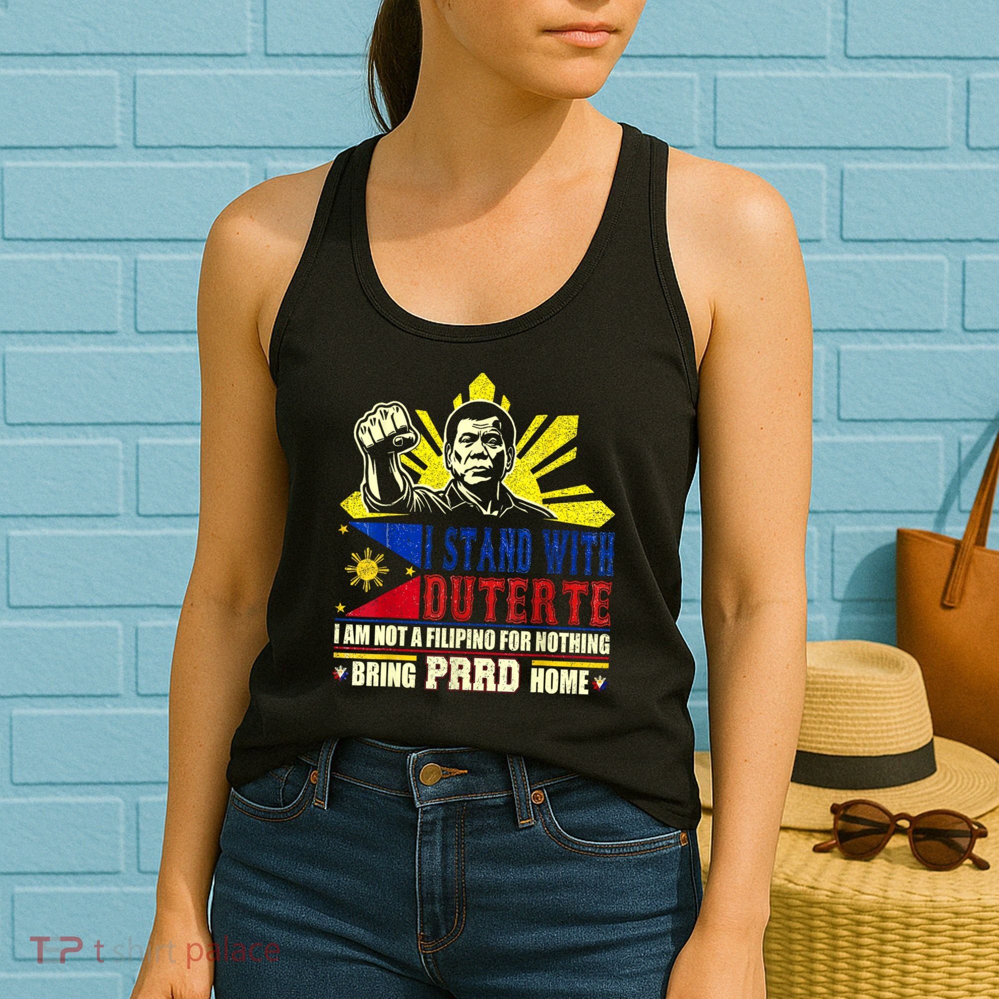 Duterte Homecoming I Stand With Duterte Bring PRRD Home Women's Tank Top