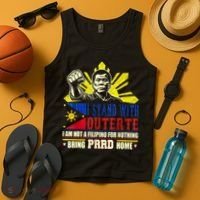 Duterte Homecoming I Stand With Duterte Bring PRRD Home Tank Top thumb 4
