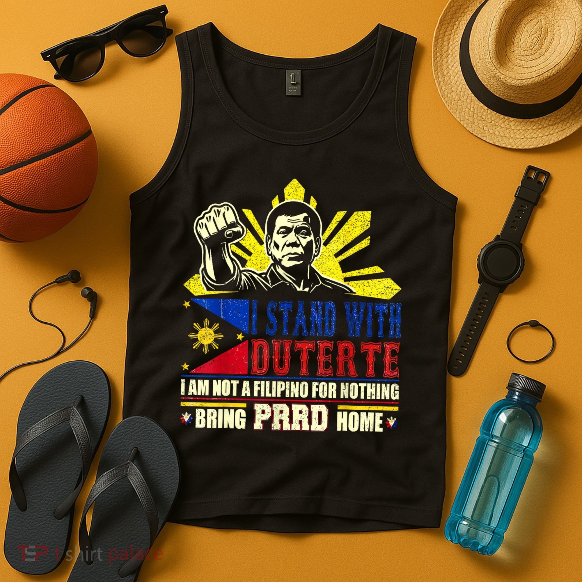 Duterte Homecoming I Stand With Duterte Bring PRRD Home Tank Top