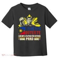 Duterte Homecoming I Stand With Duterte Bring PRRD Home Toddler T-Shirt thumb 0