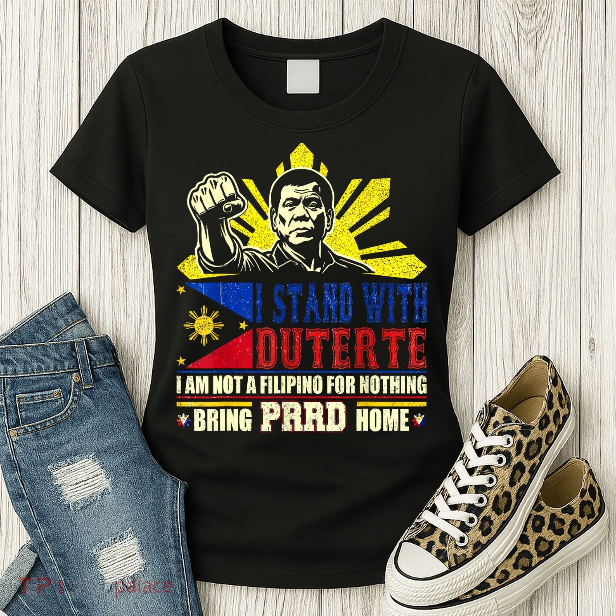 Duterte Homecoming I Stand With Duterte Bring PRRD Home Women's T-Shirt