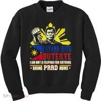 Duterte Homecoming I Stand With Duterte Bring PRRD Home Kids Sweatshirt thumb 0