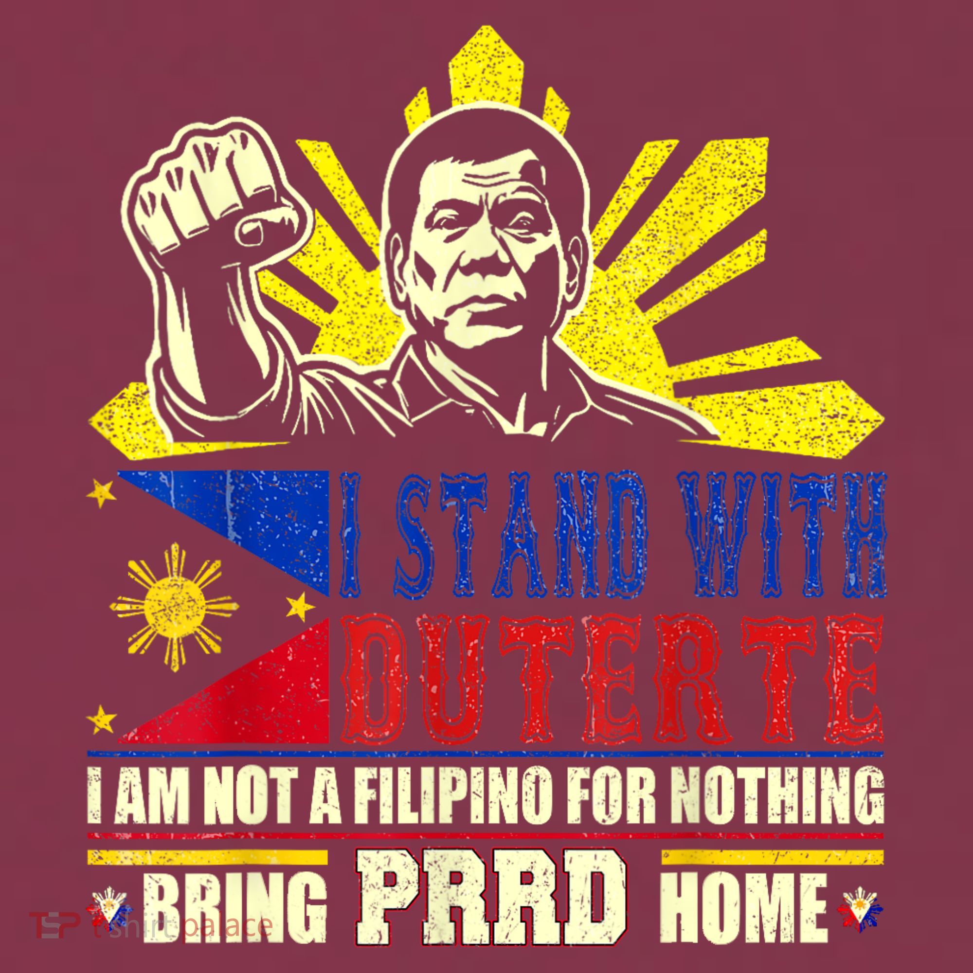 Duterte Homecoming I Stand With Duterte Bring PRRD Home 16oz Travel Tumbler