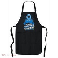Dad Hero Light Blue Prostate Cancer Awareness Apron thumb 0