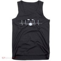 Drum Heartbeat Lifeline Music Lover Gift Drummer Tank Top thumb 0