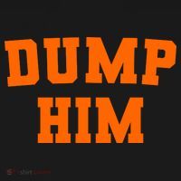 Dump Him Light Blue Orange Meme Iconic Music Hoodie thumb 2