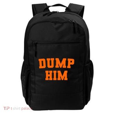 Dump Him Light Blue Orange Meme Iconic Music Backpack