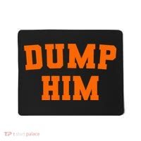 Dump Him Light Blue Orange Meme Iconic Music Mousepad thumb 0