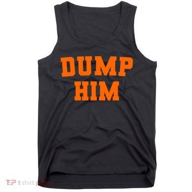 Dump Him Light Blue Orange Meme Iconic Music Tank Top