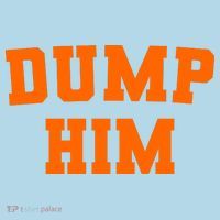 Dump Him Light Blue Orange Meme Iconic Music Visor thumb 3