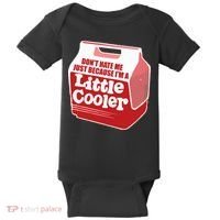 Don&39;T Hate Me Just Because I&39;M A Little Cooler Baby Bodysuit thumb 0