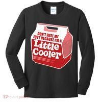 Don&39;T Hate Me Just Because I&39;M A Little Cooler Kids Long Sleeve Shirt thumb 0