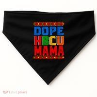 Dope Hbcu Mama Historically Black College Mom Gift USA-Made Doggie Bandana thumb 0