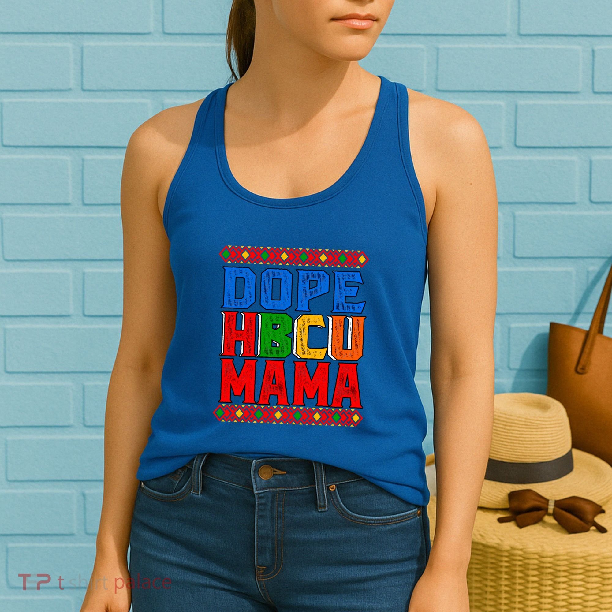 Dope Hbcu Mama Historically Black College Mom Gift Women's Tank Top