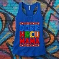 Dope Hbcu Mama Historically Black College Mom Gift Women's Tank Top thumb 3