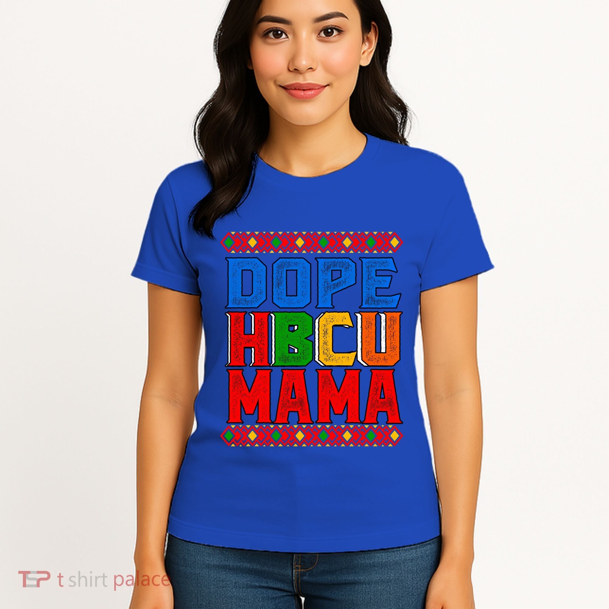 Dope Hbcu Mama Historically Black College Mom Gift Women's T-Shirt