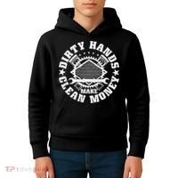 Dirty Hands Make Clean Money Funny Mechanic Mechanist Kids Hoodie thumb 4