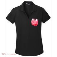 Don't Hate Me Because I'm A Little Cooler Women's Dry Zone Grid Polo thumb 0