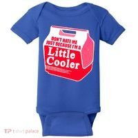 Don't Hate Me Because I'm A Little Cooler Baby Bodysuit thumb 0